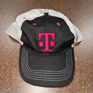 T-Mobile Black and Gray Cap